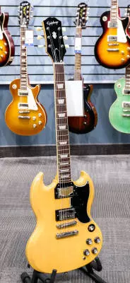 Store Special Product - Epiphone - SG Standard 60s Electric Guitar - TV Yellow